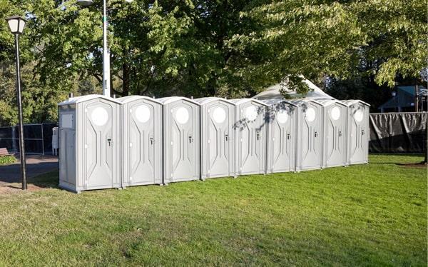 the number of portable restrooms needed for your special event depends on the size of the event and the number of attendees